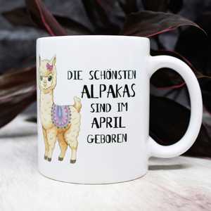 Taza de Cerámica April Alpaca de 400 ml, Apta para Lavavajillas y Microondas, con un Lindo Diseño 3D de Animal y Tapa, Ideal para Regalos - Product Image 2