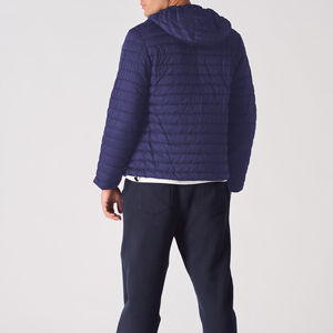 Chaleco Acolchado de Alta Calidad para Hombre, Diseño Personalizado, Múltiples Bolsillos, Capucha, Logotipo Bordado, Estilo Urbano de Invierno, Lona - Product Image 4