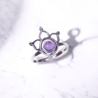Magnifiques bagues en argent sterling 925, bijoux en gros, améthyste, quartz rose, turquoise, pierres précieuses, bagues en argent pour femmes