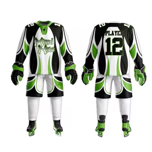 Uniforme de hockey sur glace de qualité professionnelle Service OEM Uniforme de hockey sur glace Prix abordable Uniforme de hockey sur glace - Product Image 3