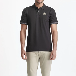 Camisetas de polo personalizadas para hombre Camisetas de algodón Premium para fútbol Estilos de lujo Tallas grandes con logotipo personalizado - Product Image 1