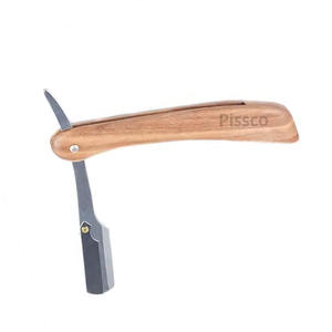 Navaja de Afeitar Plegable para Barba, Cejas y Cabello, Herramienta de Peluquería, Navaja de Barbero, Navaja de Afeitar Recta de Acero Inoxidable para Hombre - Product Image 4