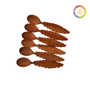 Juego de cucharas de madera de alta calidad duraderas, herramientas de cocina de mango largo para cocinar, revolver para uso en restaurante doméstico, ideal para regalos - Product Image 2