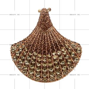 Women Fashion Casual Classical Rhinestone <b>Sparkling</b> Evening Clutch Party Crystal Luxury Wedding Purse Chain Strap Magnetic - Product Image 5