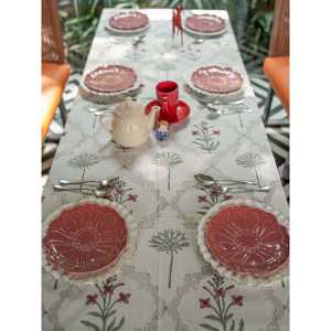 Nappe imprimée rayée écologique Safaetasavvur pour hôtels mariages salles à manger et fêtes - Product Image 5