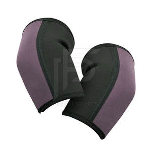 Paire de manchons de compression pour genouillère sublimée de 7mm réglables Manchons de levage du fabricant avec genouillères coudières Genouillères - Product Image 1