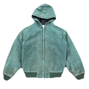 Sweat à capuche unisexe vintage délavé à l'acide personnalisé, respirant, 100% coton, mode d'hiver, sweat à capuche OEM - Product Image 6