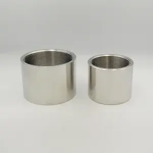 스테인레스 스틸 304 단조 파이프 피팅, 3/4 "NPT 여성 x 3/4" NPT 여성 커플링