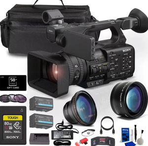 Videocámara Portátil 4K HXR NX800 Negra PRO, Plástico Industrial OEM, Entrega Rápida, Stock Europeo - Product Image 3