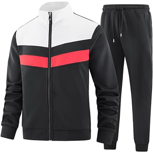 Conjunto de chándal de dos piezas para hombre, nuevo diseño, pantalones de chándal acampanados y sudaderas con capucha, chándal estampado, precio al por mayor - Product Image 6