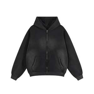 Sweat-shirt vintage en gros, lavage à l'acide, qualité supérieure, coton lourd mélangé, sweat-shirt pour hommes, logo personnalisé - Product Image 1