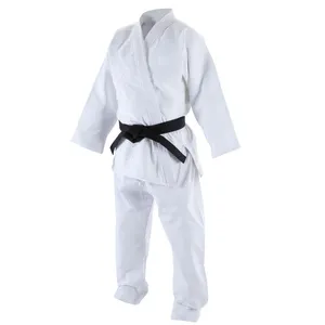 100% Polyester Martial Arts Professionele Hoge Kwaliteit Op Maat Gemaakte Karate Uniform Karate Pak Pro Kwaliteit Martial Arts Kleding