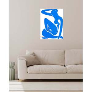 Impresión de Arte Moderno de 'Desnudo Azul I' de Henri Matisse, con un Elegante Retrato de Naturaleza Muerta en Papel - Product Image 2