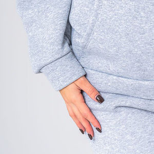 Conjunto Deportivo Personalizado para Mujer, Estilo Informal, Sudadera con Capucha y Pantalones Deportivos, Logotipo Personalizado - Product Image 6