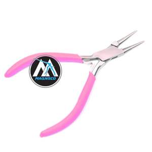 Alicates de punta redonda de acero inoxidable con logotipo personalizado Nueva condición - Product Image 3