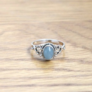 แหวนพลอยสีเงินสเตอร์ลิง925สไตล์โบฮีเมียนแหวนเงินแฮนด์เมดเครื่องประดับสำหรับผู้หญิงของขวัญแต่งงานสำหรับเธอ - Product Image 2