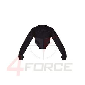 2024 femmes décontracté automne hiver coton pull sweats épais chaud polaire haut court avec tenues à capuche tissu tricoté - Product Image 5