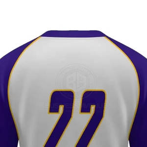 Maillot de lacrosse élégant au style épuré et tissu doux, maillot de lacrosse premium avec coupe structurée et design respirant - Product Image 5