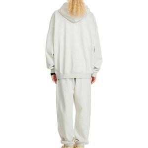 Sweat-shirt à capuche en molleton délavé personnalisé pour femme, vente en gros OEM, avec badge, tailles et couleurs personnalisées, style streetwear - Product Image 5