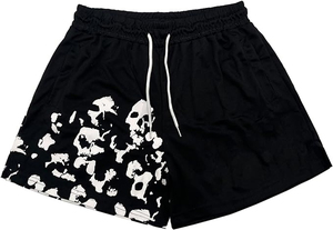 Pantalones cortos de baloncesto de malla transpirable a la moda para hombre con logotipo impreso por sublimación personalizado - Product Image 2