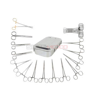 Juego de Instrumentos Quirúrgicos Veterinarios para Esterilización, de Acero Inoxidable Alemán, Reutilizables y Duraderos, para Ganado, Caballos y Ortopedia - Product Image 1