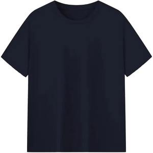 2025 personalizable Algodón puro manga corta cuello redondo ropa de trabajo camiseta Logo Cultural transfronterizo apropiado hombres más Casual - Product Image 3