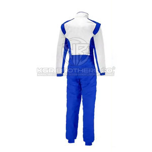 Traje de carreras de Go Kart impermeable Protección de cuerpo completo con cremallera frontal y puños ajustables - Product Image 5