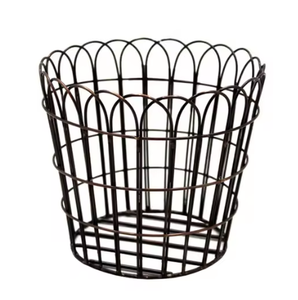 Top Trending High Quality Eco-Friendly Customizable Wire <b>Metal</b> Storage <b>Baskets</b> Nordic Modern Style Weaving Wire Fruit <b>Basket</b> - Product Image 6
