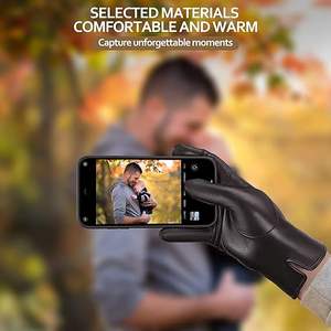 Gants respirants anti-chimique en nitrile noir élégants résistants à la déchirure pour hommes, à porter quotidiennement avec longueur personnalisable - Product Image 4