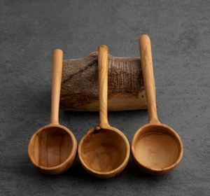 Modern Design Wooden Scoop <b>Measuring</b> Spoons and <b>Cups</b> for Coffee Kitchen Utensils for Home Usage - Product Image 6