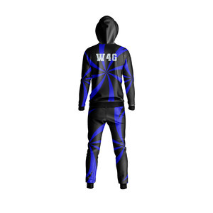 Sweat-shirt de sport à manches longues de haute qualité pour homme, vêtement de sport tendance, veste à capuche, appliqué, jogging, survêtement - Product Image 2