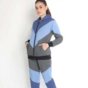 2025 ropa personalizada para mujer cómoda de algodón Tech Fleece mujer estampado personalizado chándal de gran tamaño con cremallera conjunto de dos piezas ropa de mujer - Product Image 6