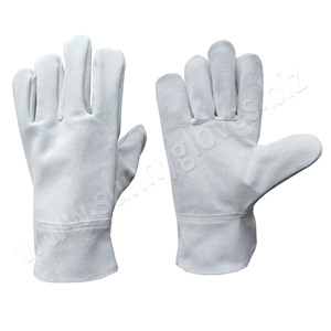 ถุงมือหนังวัว Buff ลายแพะป้องกันมือทำงานถุงมืออาร์กอน - Product Image 3