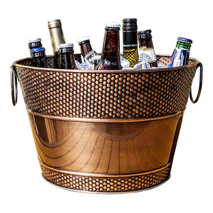 Cesta de Almacenamiento para Botellas de Vino 2026, Diseño Clásico, Tamaño Personalizado, Cesta de Tela con Asa, Forma Redonda, Superventas - Product Image 1