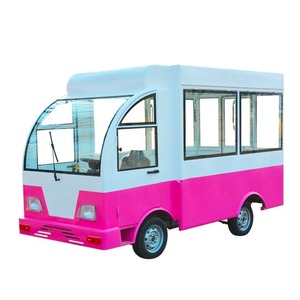 รถบรรทุกอาหารเคลื่อนที่สำหรับขายบนท้องถนนรถทำกาแฟแบบใหม่สำหรับทำเบอร์เกอร์ทอดไอศกรีมรถบัส - Product Image 3