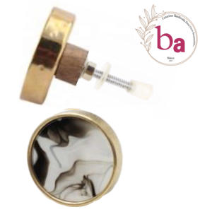 Artesanía resina latón hueso cuerno cajón puerta gabinete perillas tirador para armario cocina dormitorio baño sala de estar - Product Image 2