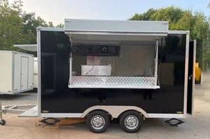 12ft Food Truck <b>Trailers</b> Fully Equipped with Full Kitchen Equipments Customized Food Cart Towable Catering <b>Concession</b> - Product Image 2