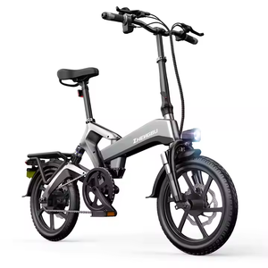 Bicicleta Eléctrica Plegable Ultraligera Zhengbu Nueva Lista para Enviar, Bicicleta Eléctrica de 400 W y 48 V con Batería de Litio - Product Image 1