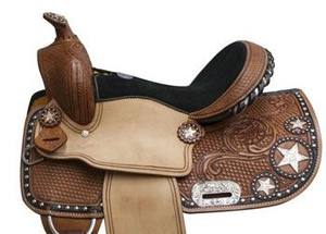 Sillín inglés de alta calidad cuero genuino Western Trail Horse Racing producto OEM al por mayor de India - Product Image 2