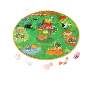 Couverture <span class=keywords><strong>de</strong></span> <span class=keywords><strong>jeu</strong></span> pour bébé personnalisée en stock avec jouet <span class=keywords><strong>de</strong></span> pleine lune, hochet éducatif anglais, <span class=keywords><strong>tapis</strong></span> <span class=keywords><strong>de</strong></span> <span class=keywords><strong>jeu</strong></span> pour l'apprentissage <span class=keywords><strong>de</strong></span> la petite enfance - Product Image 1
