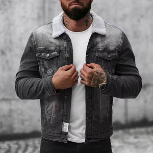 Latest Winter Trends New Custom Men's Denim Jackets with Special <b>Stitches</b> Wholesale - Product Image 3