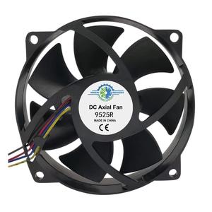 95x95x25 고온 저항 95mm 4000 RPM 방열판 컴퓨터 냉각 축 방향 팬 - Product Image 3