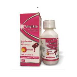 Nouveau prix de gros Alpha Amylase 300 U CEIP/ml Produit de soins de santé en suspension d'herbes - Product Image 2
