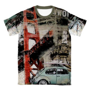 Camiseta personalizada en blanco con impresión por sublimación Digital de secado rápido de poliéster 100%, etiquetas personalizadas, camisetas personalizadas de poliéster 100% para hombres - Product Image 5