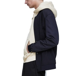 Chaquetas Bomber Modernas con Dobladillo Acanalado para Hombre, Estilo Urbano, Cortavientos, Corte Ajustado y Relajado, Casual, Hip Hop - Product Image 2
