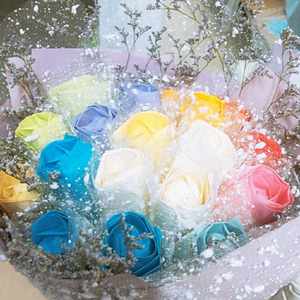 4M Dài Hàn Quốc Bó Hoa Gói Giấy Tờ Polyester Hoa Gói Lưới Lưới Hoa Gói Giấy Cho Giáng Sinh - Product Image 4