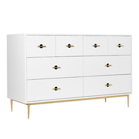 Armoire en bois d'acajou moderne et minimaliste, placard de rangement de Table à tiroirs