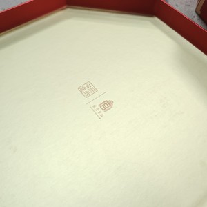 กล่องของขวัญทรงหลายเหลี่ยมสามเหลี่ยมทรงโค้งรูป<span class=keywords><strong>สวรรค์</strong></span>และโลกทำด้วยมือตามแบบ - Product Image 5