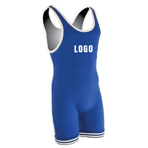 Quantité minimale de commande bas Concevez vos propres hommes Lutte Singlet Stretch Respirant Léger Sublimation Uniforme avec Design Cool - Product Image 6