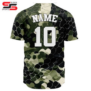 Uniforme de béisbol personalizado por sublimación de alta calidad, diseño profesional, camiseta de Béisbol Juvenil personalizada - Product Image 6